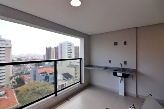 Sala Sacada de apartamento à venda com 2 quartos, 73m² em Vila Caminho do Mar, São Bernardo do Campo