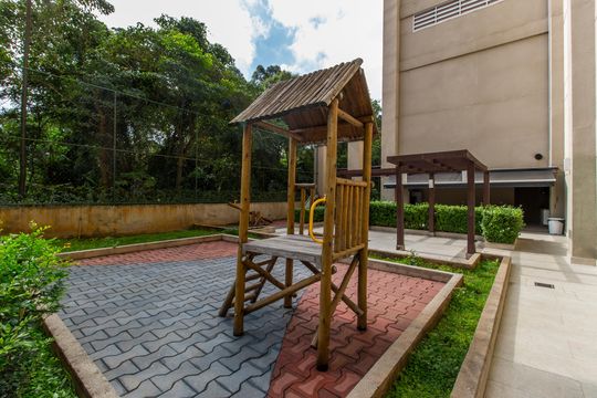 Área comum - Playground de apartamento para alugar com 1 quarto, 77m² em Alphaville Conde Ii, Barueri