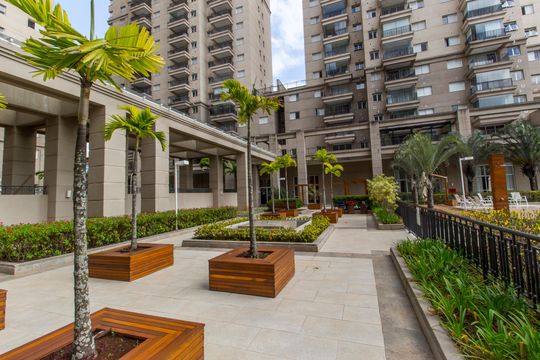 Área comum de apartamento para alugar com 1 quarto, 77m² em Alphaville Conde Ii, Barueri