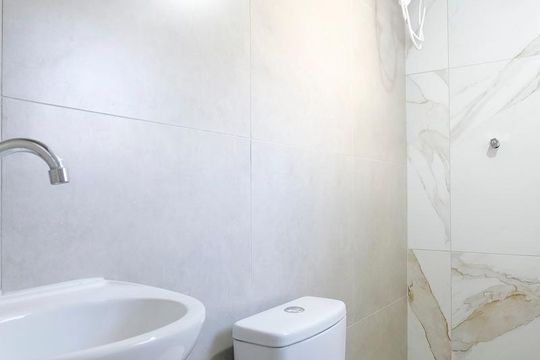 Banheiro de kitnet/studio para alugar com 1 quarto, 30m² em Anchieta, São Bernardo do Campo