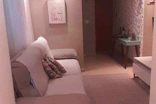 Sala de apartamento à venda com 2 quartos, 100m² em Vila Camilópolis, Santo André