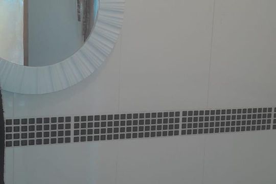 Banheiro de apartamento à venda com 2 quartos, 100m² em Vila Camilópolis, Santo André