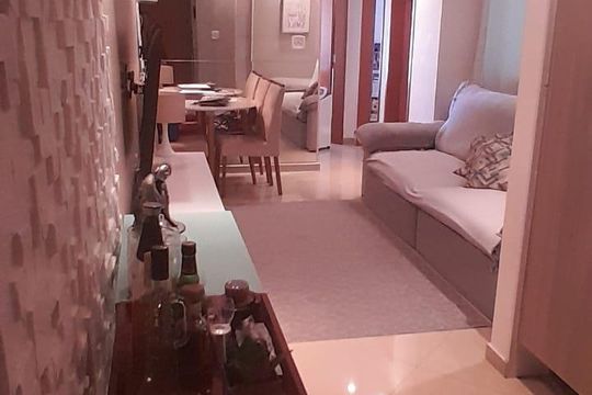Sala de apartamento à venda com 2 quartos, 100m² em Vila Camilópolis, Santo André