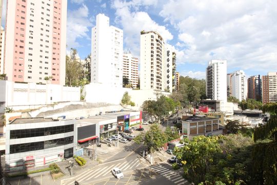 Vista Varanda Sala de apartamento para alugar com 4 quartos, 150m² em Vila Andrade, São Paulo