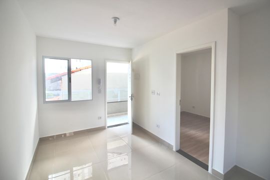 Sala/Cozinha de apartamento para alugar com 2 quartos, 41m² em Chácara Seis de Outubro, São Paulo