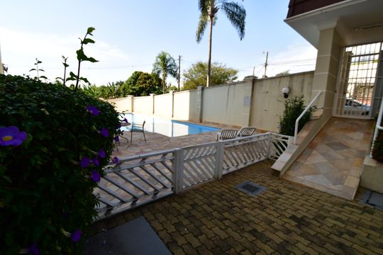 Área comum - Piscina de apartamento à venda com 2 quartos, 60m² em Mansões Santo Antônio, Campinas