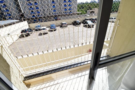 Sala - Sacada de apartamento à venda com 2 quartos, 60m² em Mansões Santo Antônio, Campinas