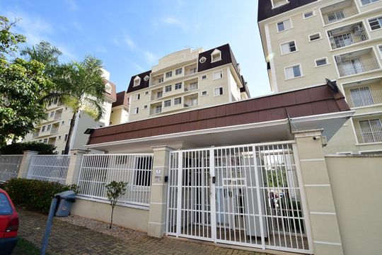 Fachada e portaria de apartamento à venda com 2 quartos, 60m² em Mansões Santo Antônio, Campinas