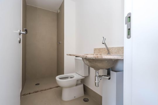 Banheiro de apartamento para alugar com 2 quartos, 36m² em Ipiranga, São Paulo