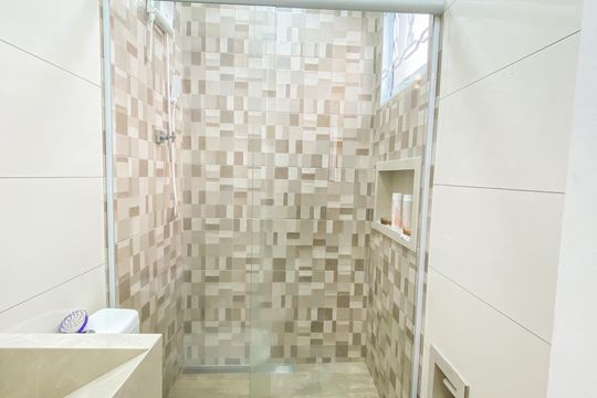 Banheiro da Suíte de casa para alugar com 3 quartos, 208m² em Vila Buenos Aires, São Paulo