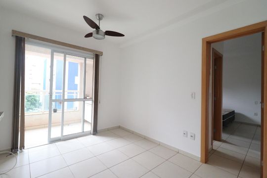 Sala de apartamento para alugar com 1 quarto, 45m² em Nova Aliança, Ribeirão Preto