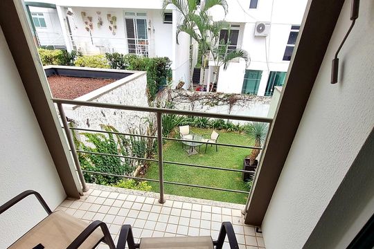 Varanda de casa de condomínio à venda com 3 quartos, 140m² em Vila Aurora, Indaiatuba