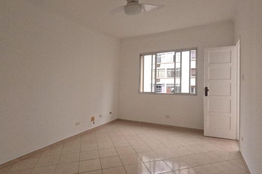 Sala de apartamento para alugar com 3 quartos, 93m² em Boqueirão, Santos