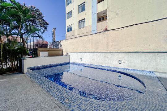 Área comum - Piscina de apartamento para alugar com 3 quartos, 90m² em Tatuapé, São Paulo