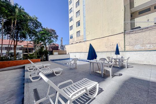 Área comum - Piscina de apartamento para alugar com 3 quartos, 90m² em Tatuapé, São Paulo