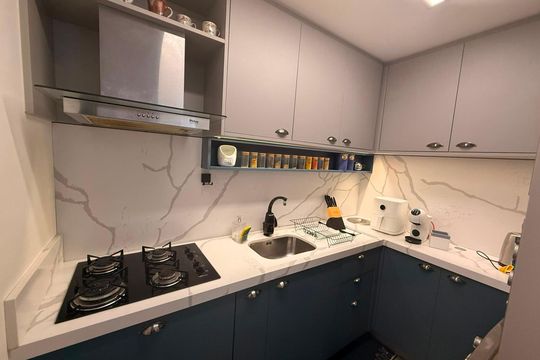 Cozinha de apartamento à venda com 2 quartos, 56m² em Rondônia, Novo Hamburgo