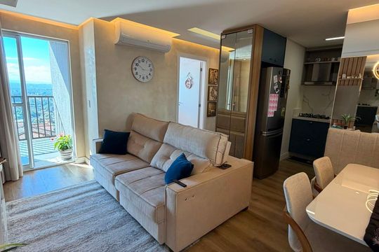 Sala de apartamento à venda com 2 quartos, 56m² em Rondônia, Novo Hamburgo