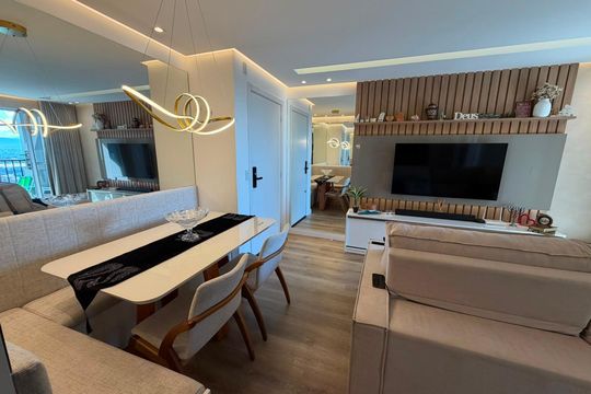 Sala de apartamento à venda com 2 quartos, 56m² em Rondônia, Novo Hamburgo