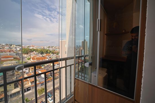 varanda de apartamento para alugar com 2 quartos, 55m² em Vila Matilde, São Paulo