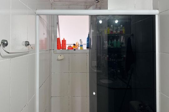 Banheiro Social de apartamento para alugar com 3 quartos, 61m² em Centro, São Bernardo do Campo