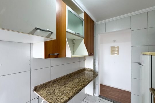 Cozinha de apartamento para alugar com 3 quartos, 61m² em Centro, São Bernardo do Campo