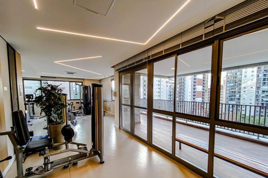 Área comum de apartamento para alugar com 1 quarto, 50m² em Vila Mariana, São Paulo