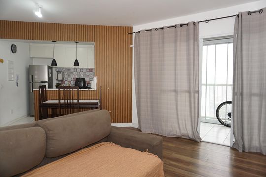 Sala de apartamento para alugar com 3 quartos, 90m² em Parque Esplanada do Embu, Embu das Artes