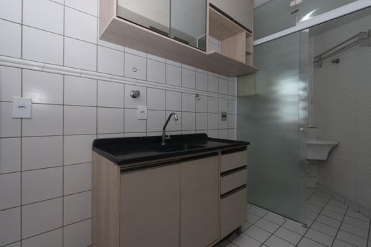 Cozinha de apartamento para alugar com 2 quartos, 50m² em Chácara Belenzinho, São Paulo