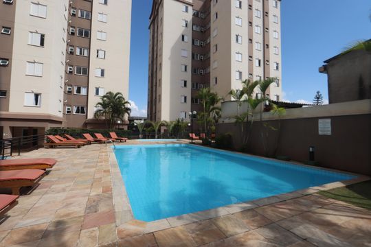Área comum - Piscina de apartamento para alugar com 2 quartos, 50m² em Chácara Belenzinho, São Paulo