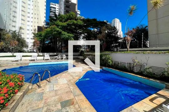 Área comum - Piscina de apartamento para alugar com 3 quartos, 70m² em Indianópolis, São Paulo