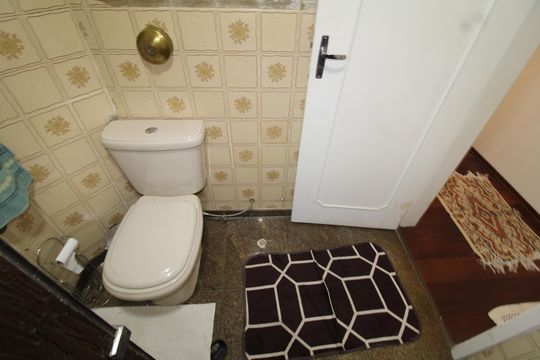 Banheiro social de apartamento à venda com 3 quartos, 89m² em Jardim São Paulo, São Paulo