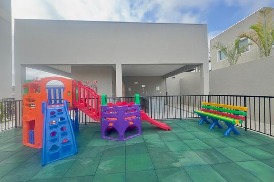 Área comum - Playground de apartamento para alugar com 2 quartos, 48m² em Vila Nova Bonsucesso, Guarulhos