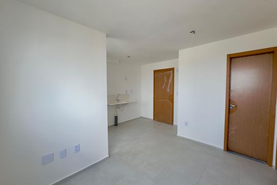Sala de apartamento para alugar com 2 quartos, 48m² em Vila Nova Bonsucesso, Guarulhos