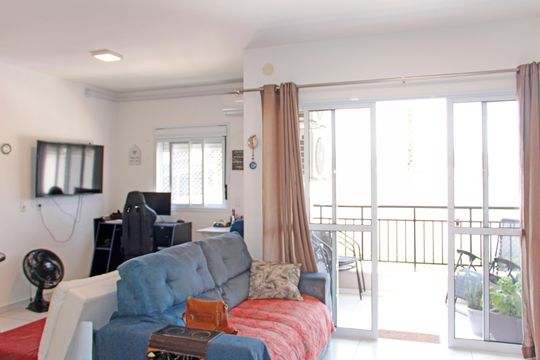 Sala de apartamento à venda com 2 quartos, 92m² em Residencial Vida Nova, Vinhedo