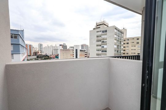 Varanda de apartamento à venda com 1 quarto, 23m² em Vila Mariana, São Paulo