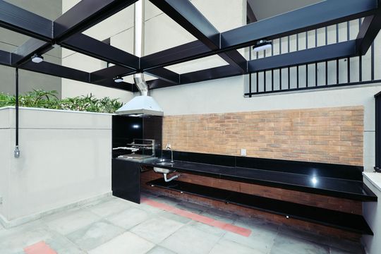 Churrasqueira de apartamento à venda com 1 quarto, 23m² em Vila Mariana, São Paulo
