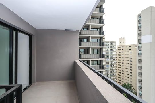 Varanda de kitnet/studio à venda com 1 quarto, 31m² em Vila Mariana, São Paulo