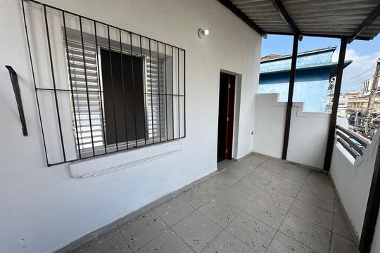 Varanda do Quarto 2 de casa para alugar com 3 quartos, 139m² em Centro, São Vicente