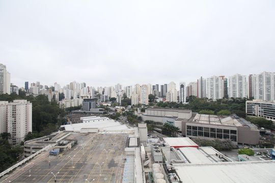 Vista da Varanda de apartamento à venda com 3 quartos, 63m² em Vila Andrade, São Paulo