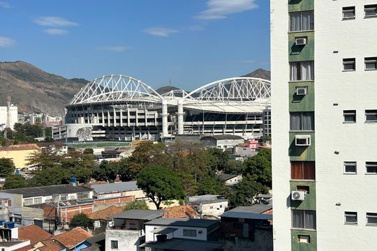 Vista da Suíte de apartamento para alugar com 3 quartos, 125m² em Todos Os Santos, Rio de Janeiro