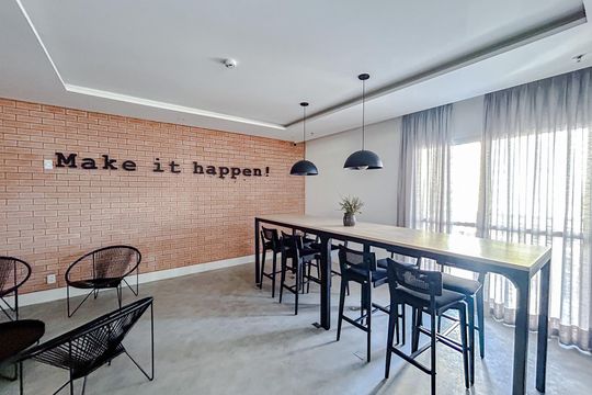 Área comum de apartamento para alugar com 1 quarto, 32m² em Penha de França, São Paulo