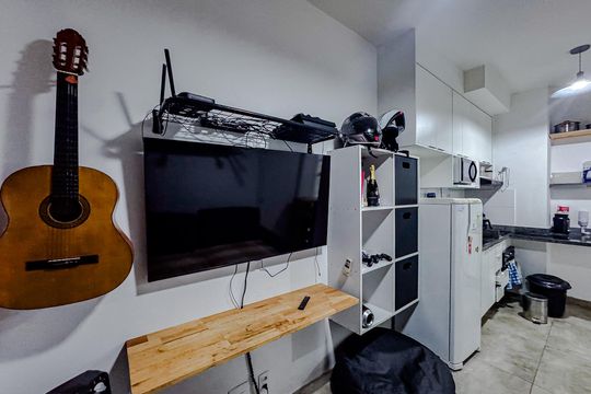Sala de apartamento para alugar com 1 quarto, 32m² em Penha de França, São Paulo