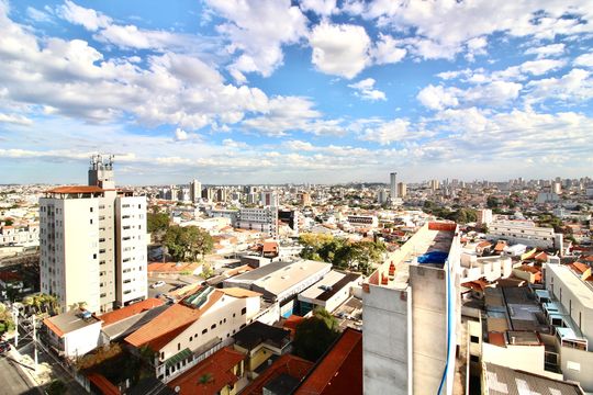 Vista do Quarto 1 de apartamento à venda com 2 quartos, 55m² em Vila Guilhermina, São Paulo