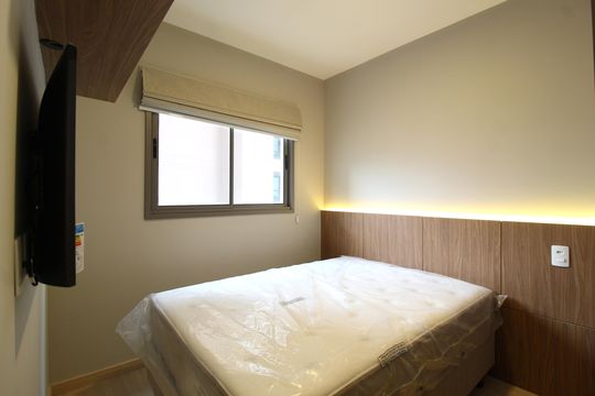 Quarto 2 de apartamento para alugar com 2 quartos, 38m² em Vila Nova Conceição, São Paulo