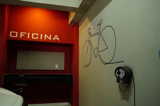 Área comum de kitnet/studio para alugar com 1 quarto, 25m² em Tatuapé, São Paulo