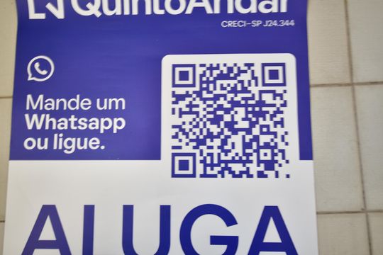 Placa de apartamento para alugar com 1 quarto, 48m² em Centro, Campinas