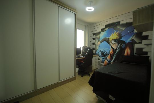 Quarto 2 de apartamento para alugar com 2 quartos, 55m² em Conjunto Residencial Pombeva, São Bernardo do Campo