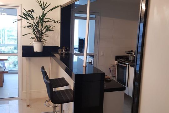 Sala de apartamento à venda com 3 quartos, 130m² em Ipiranga, São Paulo