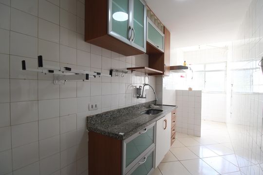 Cozinha de apartamento à venda com 2 quartos, 68m² em Pechincha, Rio de Janeiro