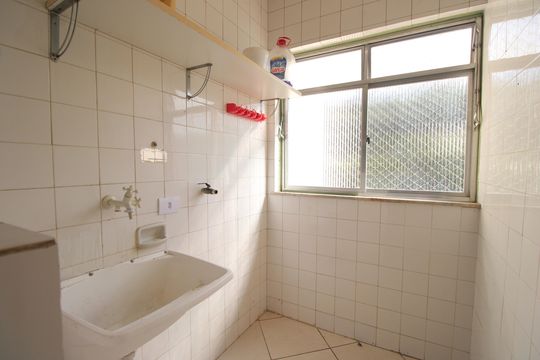 Área de serviço de apartamento à venda com 2 quartos, 68m² em Pechincha, Rio de Janeiro